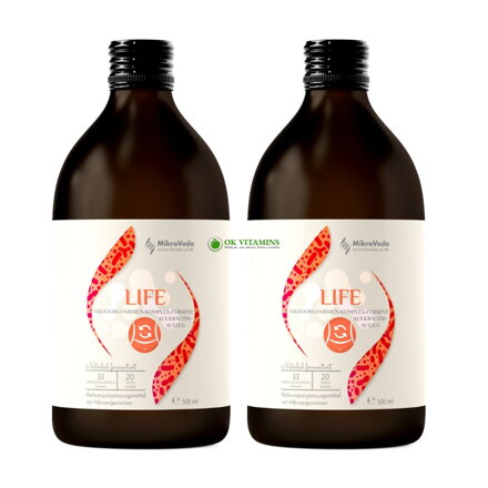 2x MikroVeda LIFE 500 ml 1+1 za polovicu 2x MikroVeda LIFE 500 ml 1+1 za polovicu